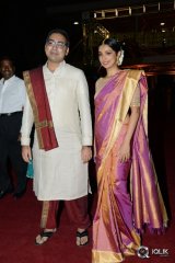 Celebs at Prasad V Potluri Daughter Half Saree Function